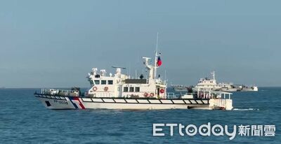 春節前中國海警連2日闖金門　海巡一對一強勢驅離