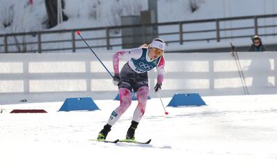 穿上自創賽服美翻全場！余睿競速越野滑雪奪亞洲第一