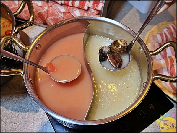 ▲▼月團圓雞湯火鍋。（圖／部落客商妮吃喝遊樂授權提供）