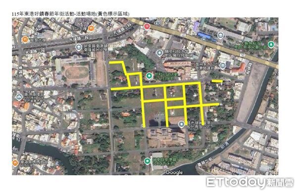 ▲東港警方針對東港好鎮春節年街暨珍惜水資源活動規劃了交通勤務作為。（圖／記者陳崑福翻攝）