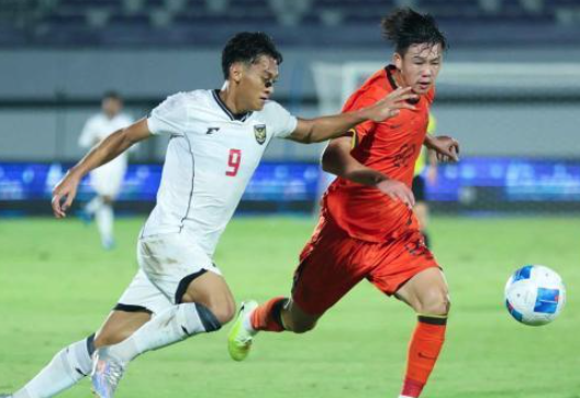 ▲▼中國U17男隊勝印尼7分。（圖／翻攝自微博）