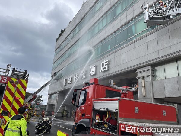 ▲基隆消防春節前強化高樓救災應變。（圖／記者郭世賢翻攝）