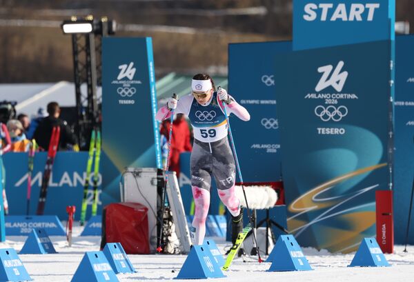 ▲▼台灣女子越野滑雪選手余睿出戰女子競速傳統式資格賽，以4分02秒29名列第52名，儘管無緣晉級，仍在所有亞洲選手排第一。（圖／中華奧會提供）