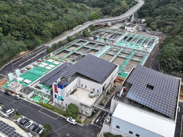 ▲新北污水處理量每日達140萬噸。（圖／新北市水利局提供）