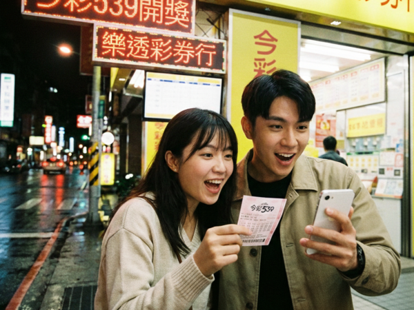 ▲▼大樂透,台彩,今彩539,威力彩。（AI協作圖／記者董美琪製作，經編輯審核）