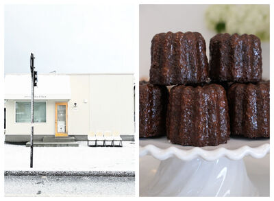 北海道美瑛必吃可麗露！雪季來超美