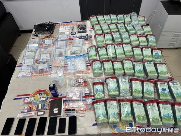 ▲里港警方年前大掃蕩。（圖／記者陳崑福翻攝）