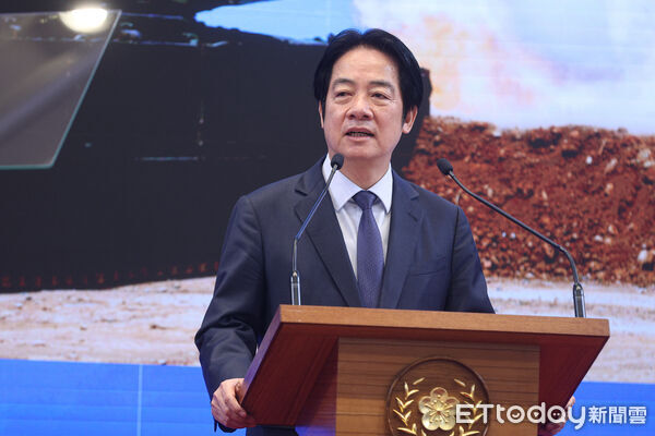 ▲總統賴清德召開國防採購特別條例記者會。（圖／記者林敬旻攝）