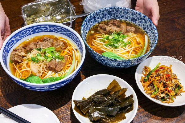 ▲▼鄧師傅牛肉麵 無菜單料理。（圖／部落客陳小可的吃喝玩樂授權提供）