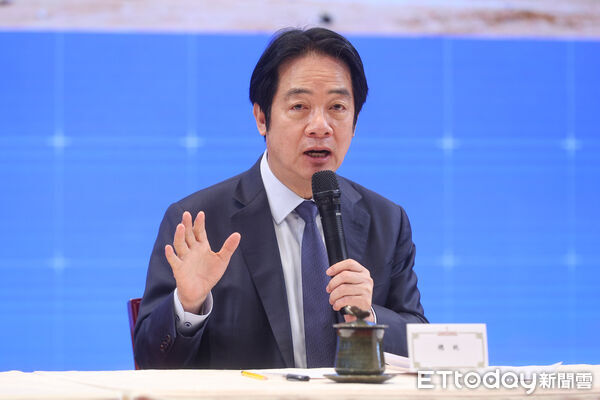 ▲總統賴清德召開國防採購特別條例記者會。（圖／記者林敬旻攝）