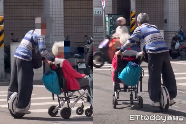 ▲▼ 高雄阿北花式推輪椅。（圖／Threads／chihyao_________授權提供）