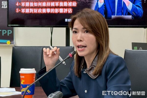 ▲民眾黨立法院黨團主任陳智菡11日在黨團記者會上回應李貞秀國籍爭議。（圖／記者蘇靖宸攝）