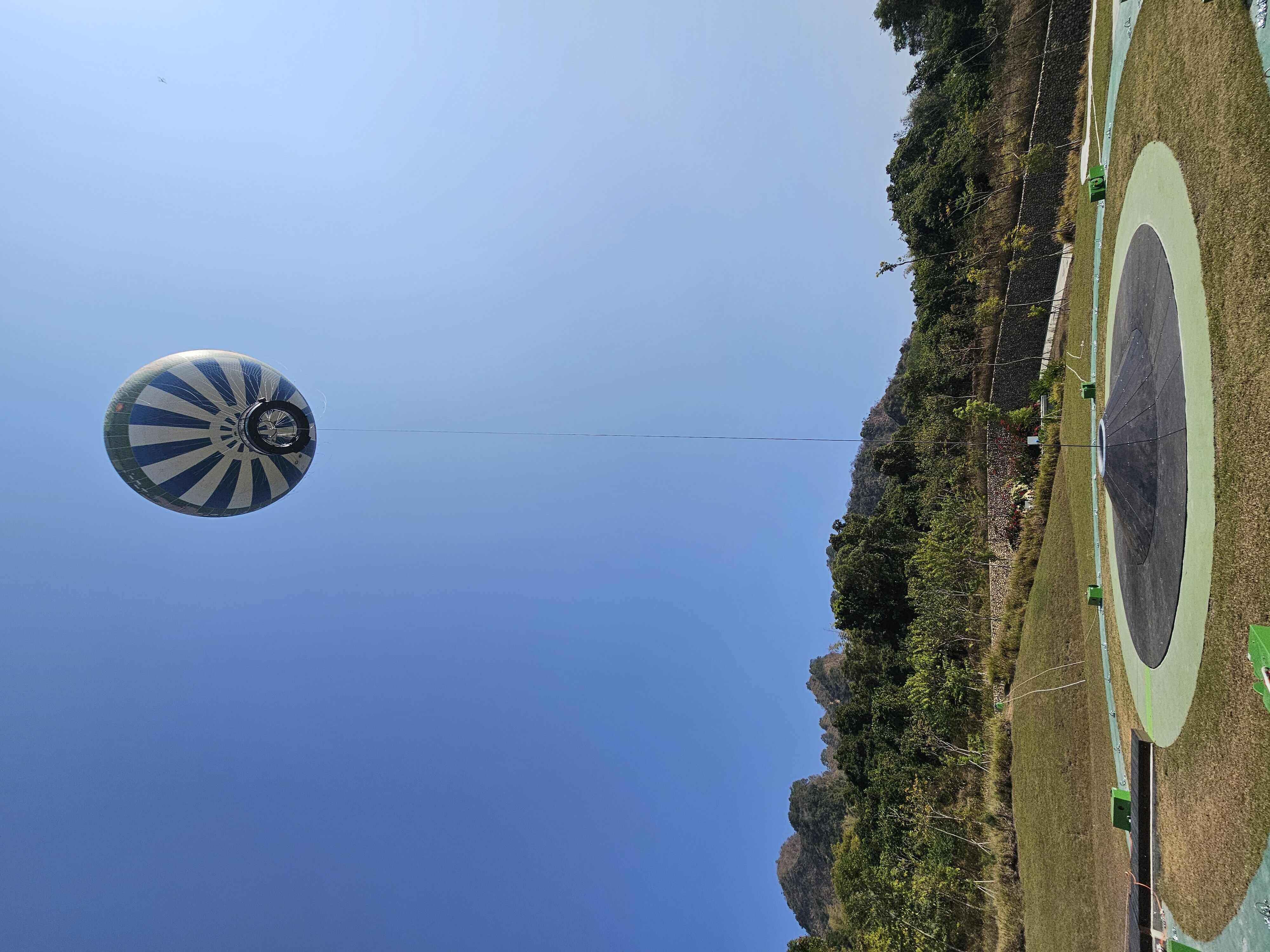▲草屯九九峰氦氣球樂園2月開始試營運，活動限量預約搶先體驗。（圖／記者高堂堯攝、南投縣政府提供）