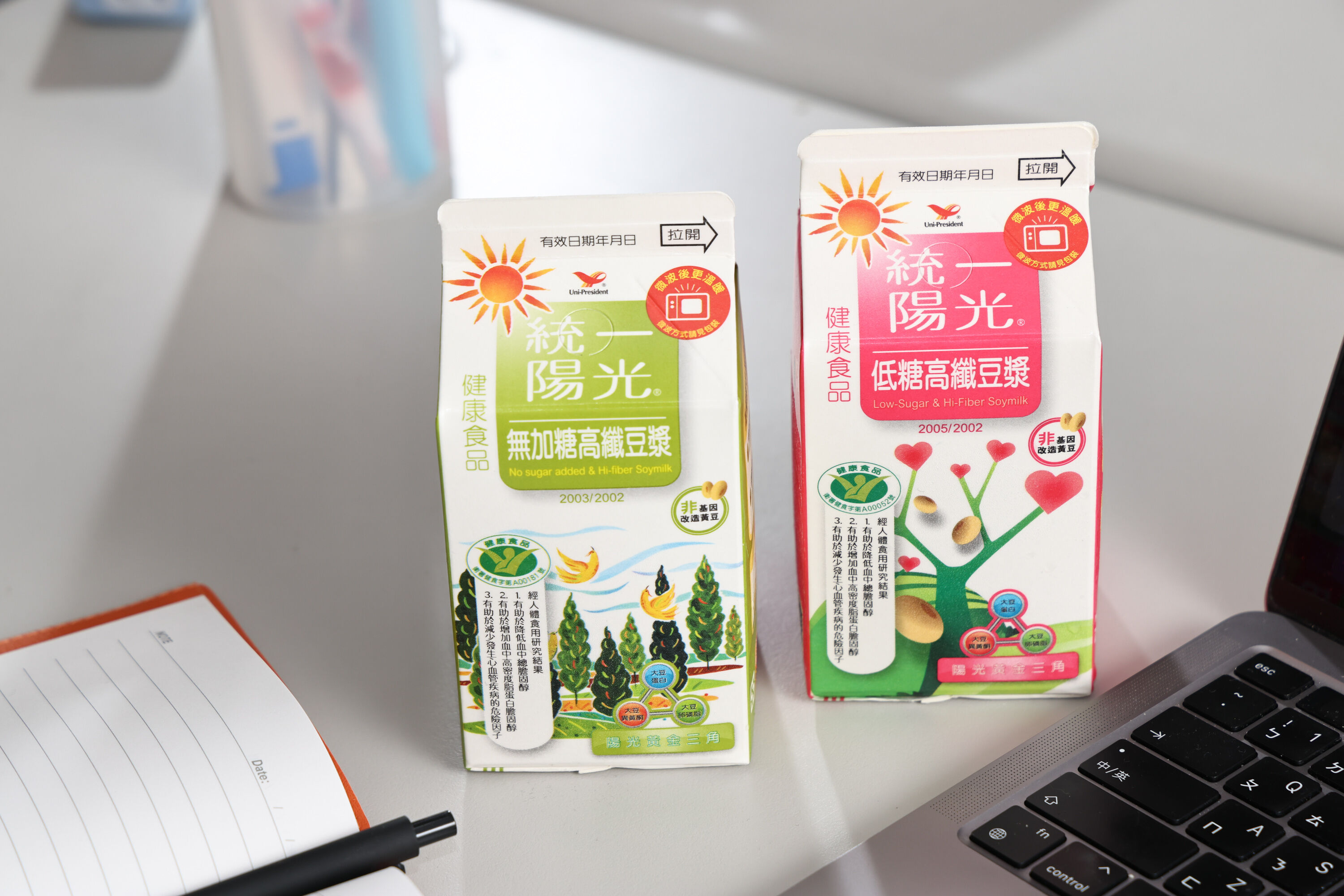 ▲▼ 統一陽光高纖豆漿商品情境拍攝。（圖／記者黃克翔攝）