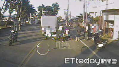 小貨車疑「切西瓜」左轉　阿嬤過馬路遭撞不治