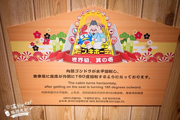 ▲▼道頓堀大観覧車。（圖／部落客滿分的旅遊札記授權提供）