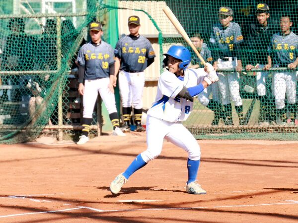 ▲傅玟彥百球完投、柯郁翰高中首轟助威。（圖／學聯提供）