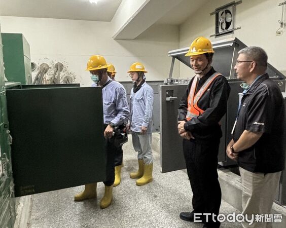 ▲台電台南區處啟動春節專案檢測，提前強化重要公共設施供電穩定。（圖／記者林東良翻攝，下同）