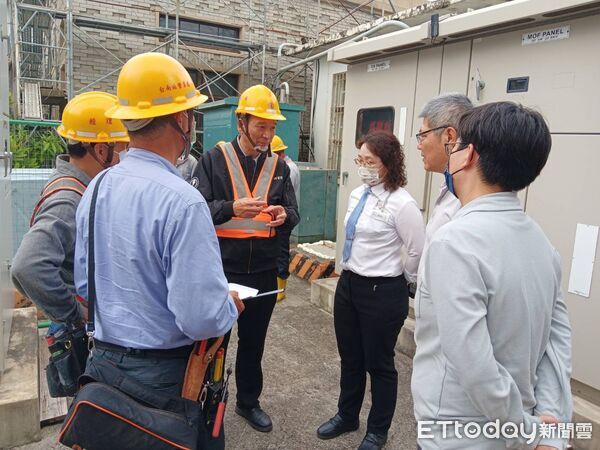 ▲台電台南區處啟動春節專案檢測，提前強化重要公共設施供電穩定。（圖／記者林東良翻攝，下同）
