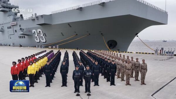 ▲▼ 2026.2.10，中共中央軍委主席習近平在北京八一大樓與全軍視訊，春節期間視察，強調全軍戰備不停歇。            。（圖／翻攝 央視新聞聯播）