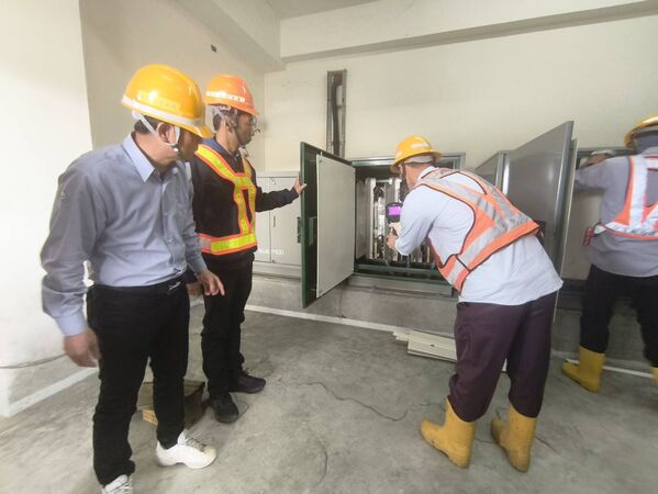 ▲連假9天台電動員1047人次值班守護全縣用電。（圖／台電彰化區處提供）