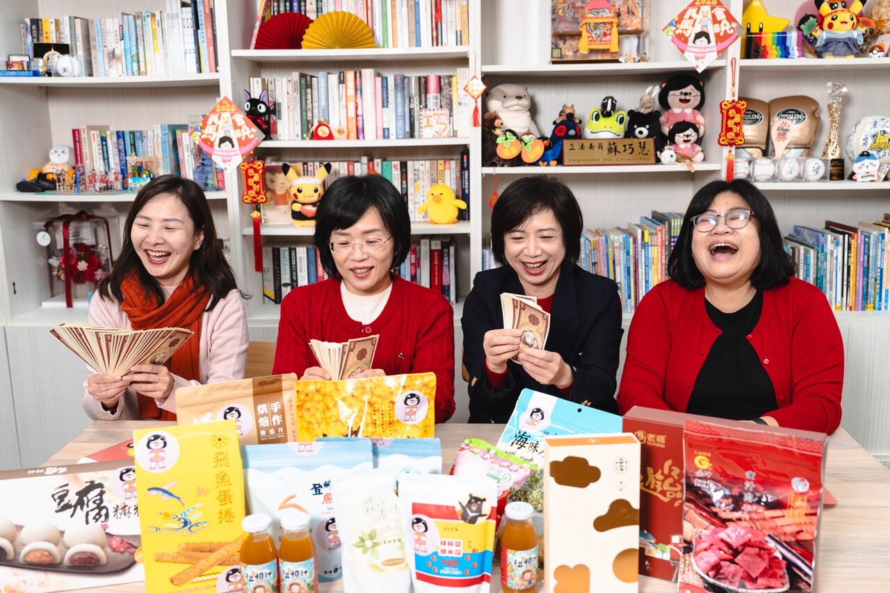 年節禮盒買什麼?蘇巧慧組「女力連線」開箱農特產 激推「這幾味」