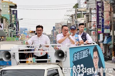 李四川投入新北市長選戰　江啟臣喊話：團結是關鍵的力量