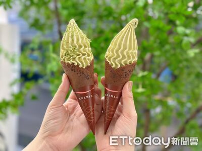 CREMIA「醇濃開心果冰淇淋」台灣限定　杜拜風情巧克力口味必吃