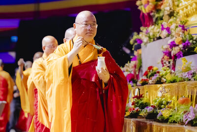 佛光山禪淨共修3月登小巨蛋　全球同步點燈祈福