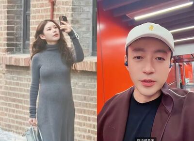 馬筱梅懷胎8月低調回台待產！　汪小菲現身機場奔波：兩邊都是家