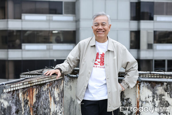 ▲田啟文《雙囍》專訪。（圖／記者林敬旻攝）