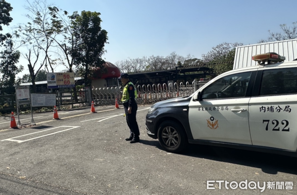 ▲內埔警因應春節六堆客家文化園區交通作為。（圖／記者陳崑福翻攝）