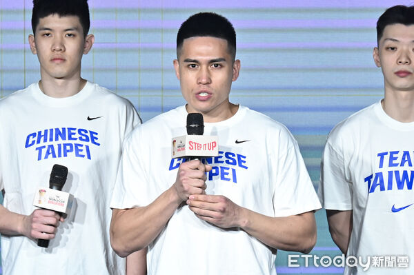 ▲▼陳盈駿出席FIBA籃球世界盃資格賽第二階段中華隊賽前記者會。（圖／記者李毓康攝）