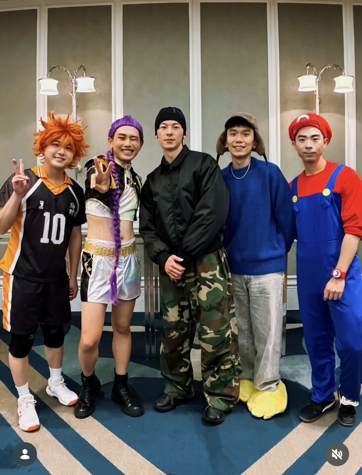 ▲▼何樂音樂尾牙。（圖／翻攝理想混蛋IG）