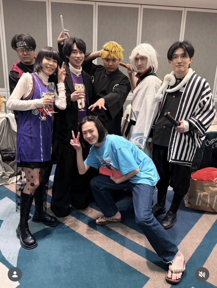 ▲▼何樂音樂尾牙。（圖／翻攝冰球樂團IG）