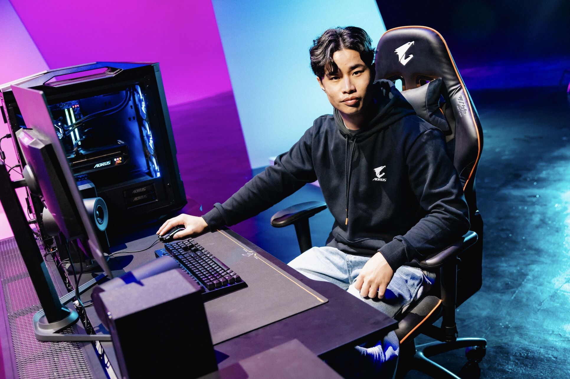 ▲▼ AORUS,林昱珉,技嘉科技,AI,電競,GIGABYTE,大聯盟,電競筆電。（圖／品牌提供）