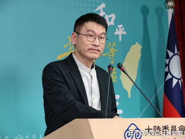 ▲▼  陸委會發言人梁文傑（2026.2.12）           。（圖／記者任以芳攝）