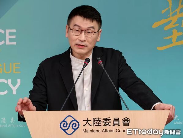 ▲▼  陸委會發言人梁文傑（2026.2.12）           。（圖／記者任以芳攝）