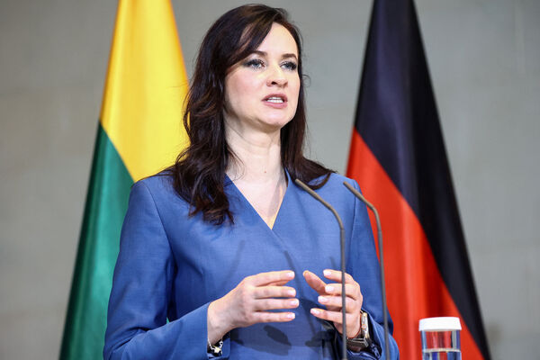 ▲▼ 立陶宛總理魯吉尼涅（Inga Ruginiene）。（圖／路透）