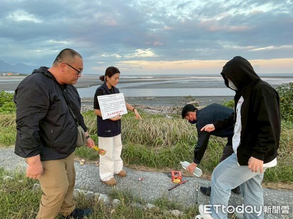 ▲台東縣府提醒煙火施放與清理規定。（圖／記者楊晨東翻攝）