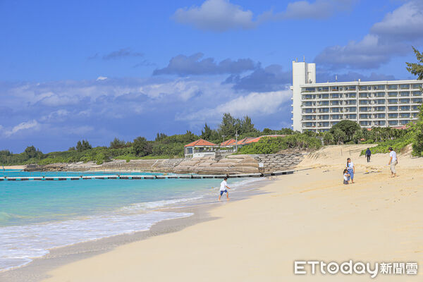 ▲▼宮古島與那霸前賓沙灘。（圖／記者蔡玟君攝）