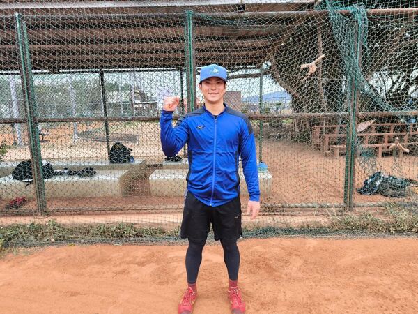 ▲永田颯太郎將投入中職選秀。（圖／永田颯太郎提供）