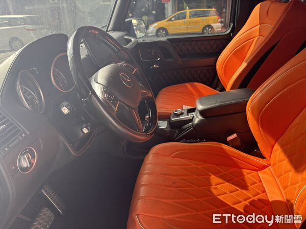 ▲詐團愛車法拍！賓士G63越野車2／25基隆競標。（圖／記者郭世賢翻攝）