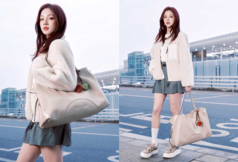 宋雨琦飛紐約拎這顆TB太搶鏡！話題精品包：Gucci、MK&hellip;法國百年傳奇托特包正式登台