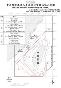 過年前突大規模戰備警巡！　42共機、11艦共艦出海「三面擾台」
