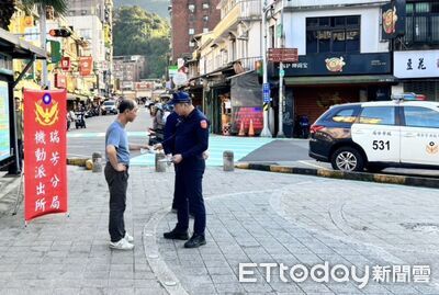 新北春節走春更安心　瑞芳警「機動派出所」加強巡邏