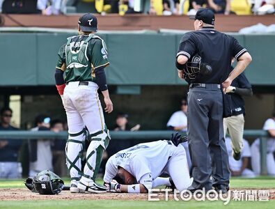 宋晟睿驚悚遭觸身球倒地後傷退　曾豪駒：無大礙但持續追蹤