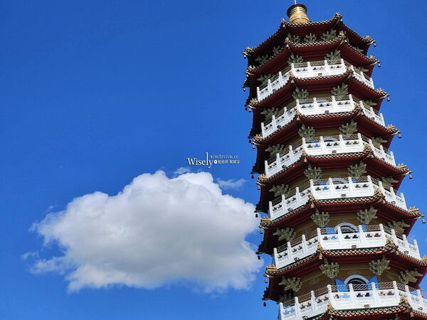 ▲▼日月潭慈恩塔。（圖／部落客WISELY`s 拍拍照寫寫字授權提供）