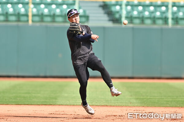 ▲▼2026WBC經典賽中華隊自辦熱身賽,江坤宇。（圖／記者李毓康攝）