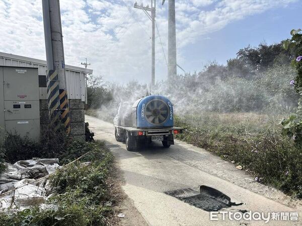 ▲苗栗縣後龍鎮一家畜牧場昨搬運斃死豬引恐慌，檢驗報告今出爐、均為陰性，虛驚一場。（圖／苗栗縣政府提供）